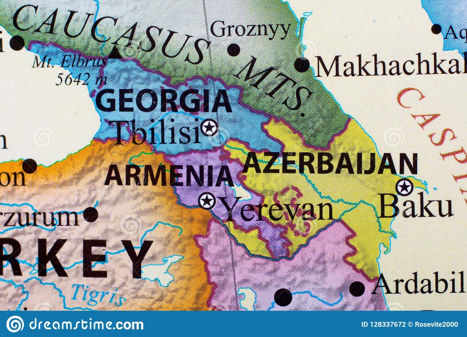 Mapas de Armenia