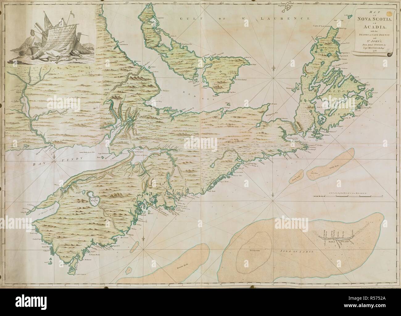 Mapas de Nueva Escocia